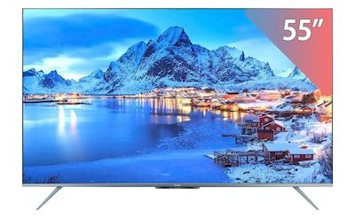 Vitron 55" Inch QLED Television 4K UHD Smart Android & DIGITAL TV, ICAST SCREEN MIRRORING, Netflix, YouTube, Bluetooth Enabled, Wi-Fi Connectivity,App Store,Inbuilt Decoder for Local Channels,Multiple
