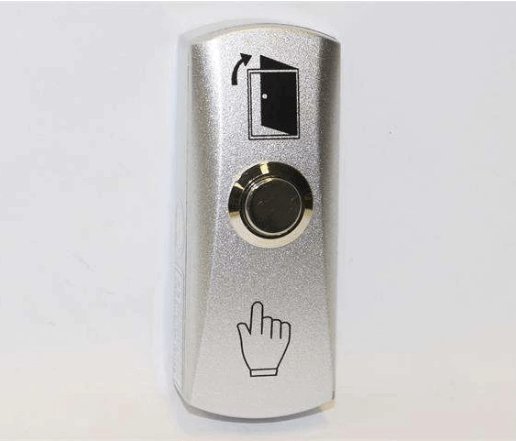 Stainless Steel Slim Exit Button