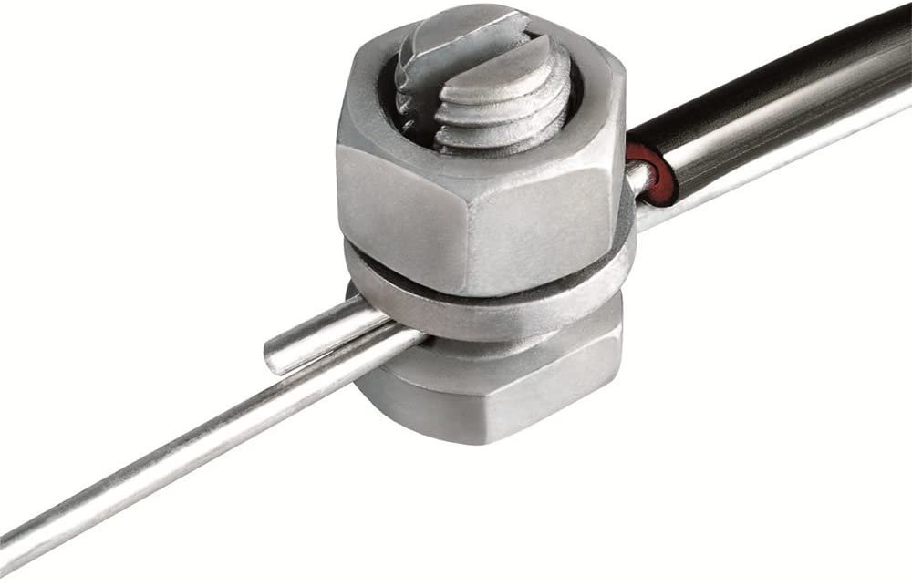 joint clamp for an electric fence