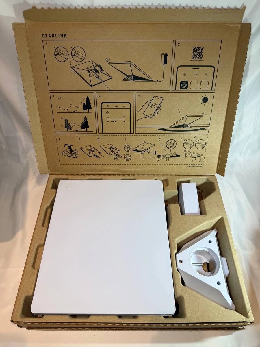 SpaceX Starlink Mini Kit Satellite Dish -Compact and high perfomance Wifi Kit