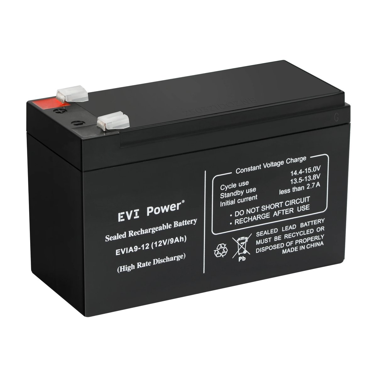 EVI 7Ah 12V Lead-Acid Battery – EVIA7-12
