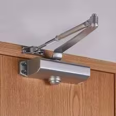 Automatic hydraulic door closer for 45-65 Kg - Front View