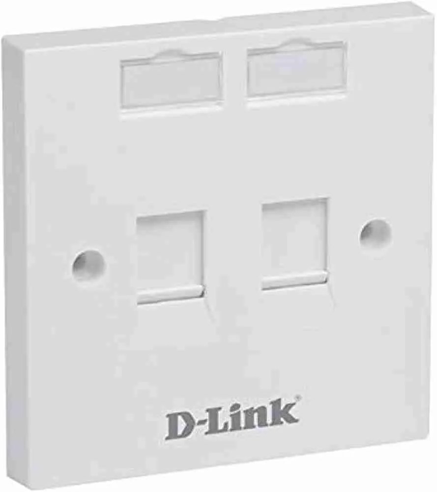 D-Link Face Plate 2 Dual NFP-0WHI21 - Back View