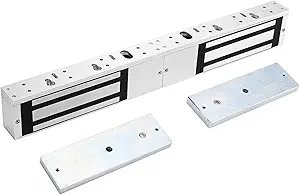 Double maglock 560kg with relay & led magnetic lock - Front View