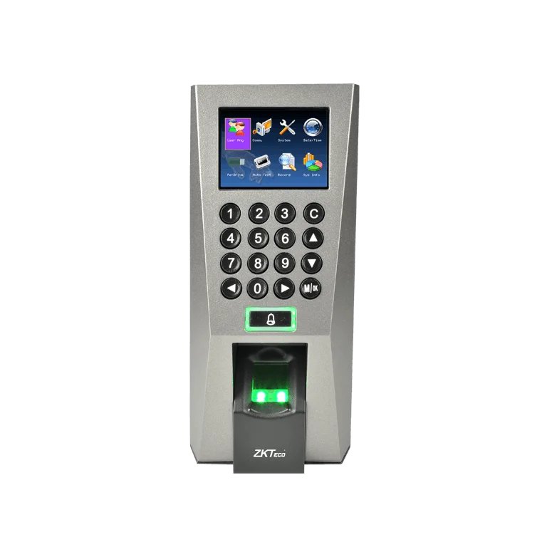 ZKTeco F18 Biometric Reader - Front View