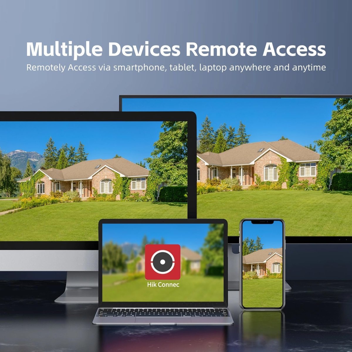 Hikvision 16 Channel POE Network Video Recorder 7616NI-Q2/16P (NVR) - Back View