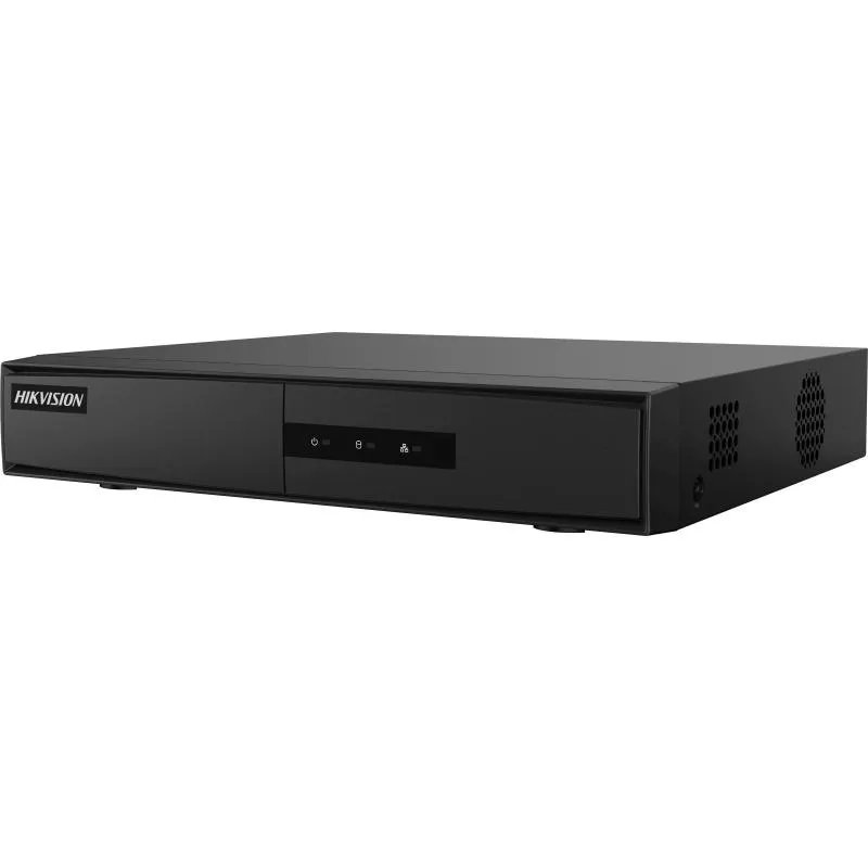 Hikvision 4-ch Mini 1U 4 PoE DS-7104NI-Q1/4P/M NVR - Front View