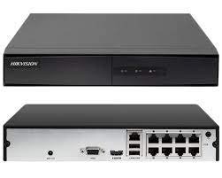 Hikvision 8-channel PoE NVR DS-7108N1-Q1/8p/M - Front View