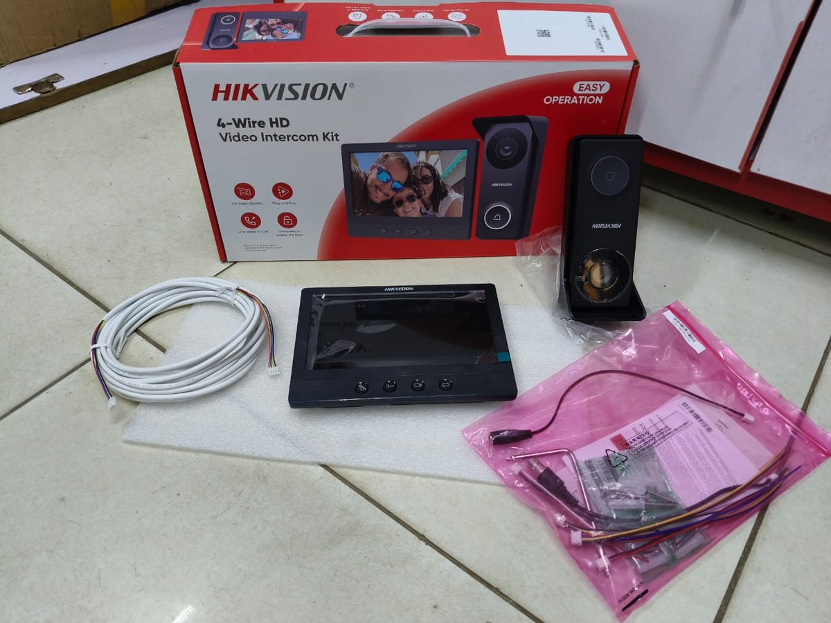 Hikvision Video Door Phone / Intercom kit model DS-KH2230T - Front View