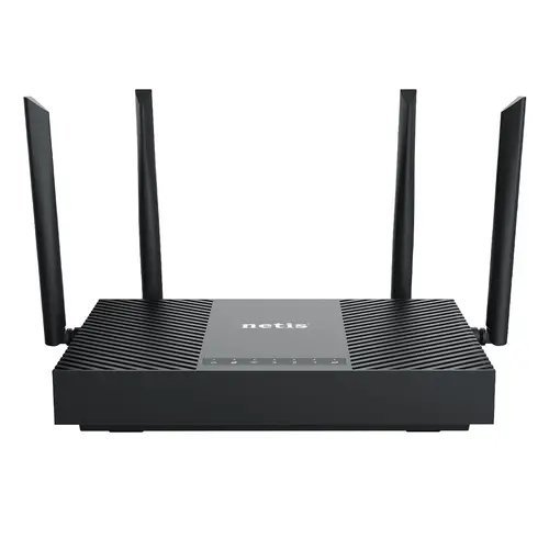 Netis N6 AX1800 Dual Band Gigabit Wi-Fi 6 Router - Front View