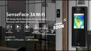 ZKTeco SenseFace 3A AI Based Face Recognition - Back View