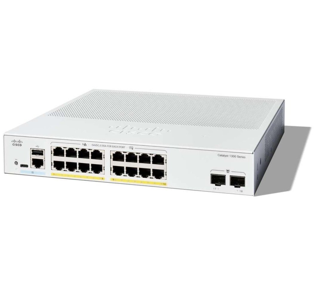 Cisco C1300-16P-2G Catalyst 1300 16 Ports POE