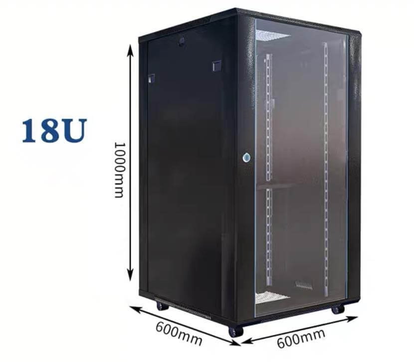 FREE STANDING 18U DATA CABINET 600*600