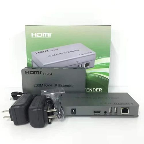 HDMI H.264 200M KVM IP Extender – Transmitter & Receiver Kit