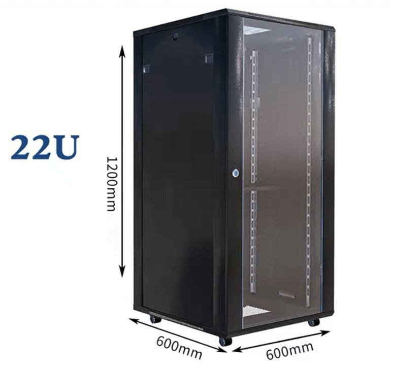 FREE STANDING 22U DATA CABINET 600*600