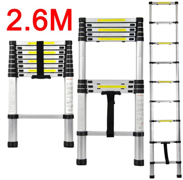 2.6 meters telescopic ladder