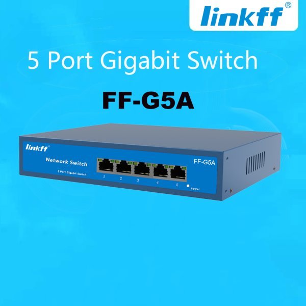 LINKFF 4 PORT POE SWITCH 4X10/100Mbps