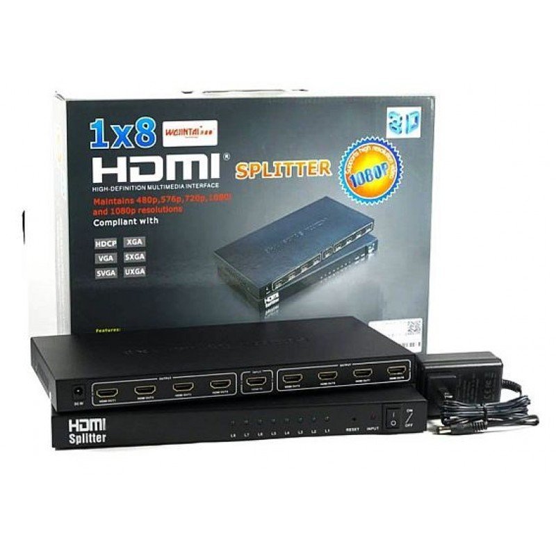 4K 8way Hdmi splitter