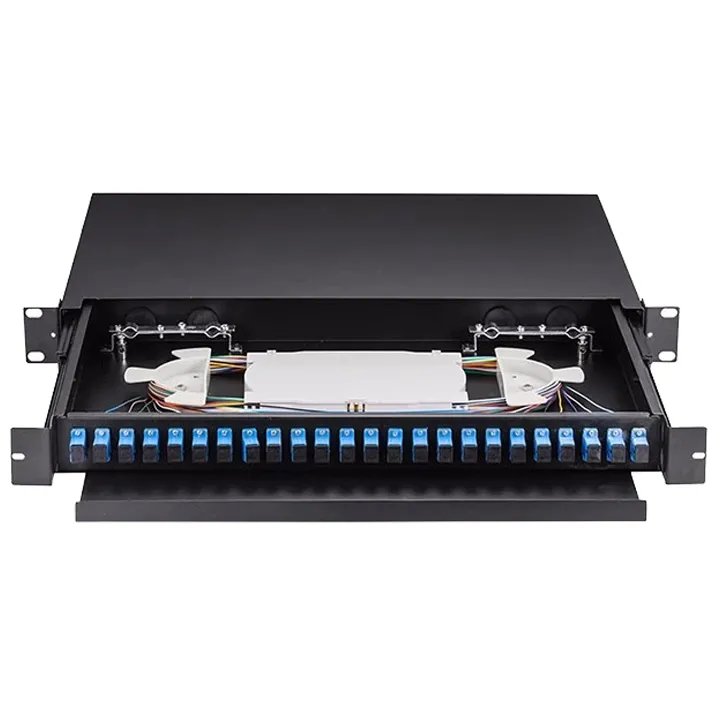 Lightwave LW-ODF-24SC-Load-RM Fiber Patch Panel