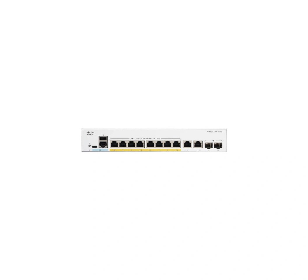 Cisco C1300-8P-E-2G Switch 8-Port PoE+