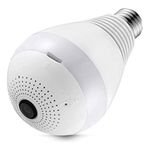 Panorama 360 Degree View Wireless WIFI Bulb Camera