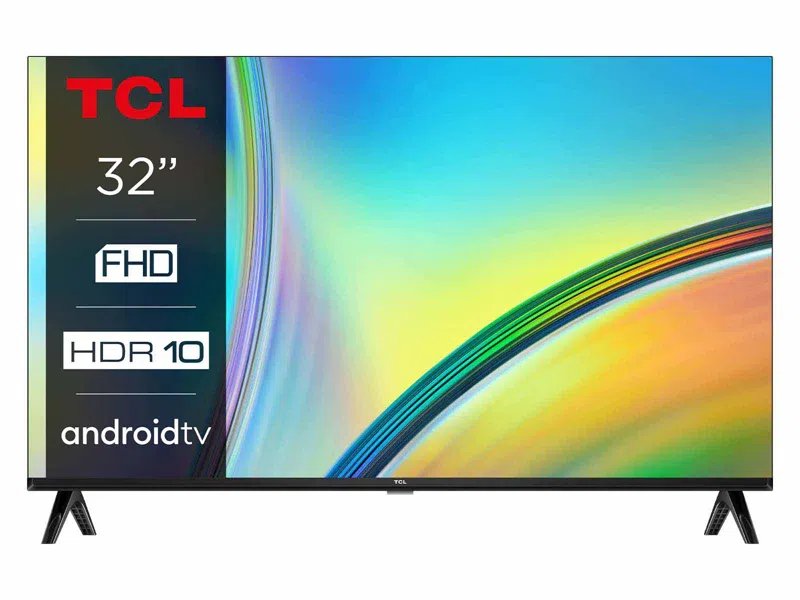 TCL 32" inch Smart Android Frameless TV Bluetooth USB HDMI HDR Dolby Audio Netflix Youtube Television Google TV Inbuilt Decoder Built-in Wifi