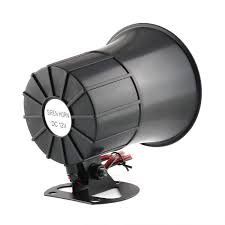15 watts siren horn/sounder - Front View