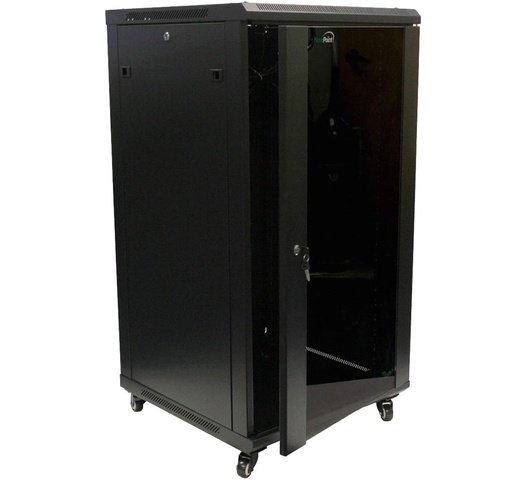 FREE STANDING 22U DATA CABINET 600*600 - Back View