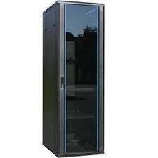 FREE STANDING 42U DATA CABINET - Front View