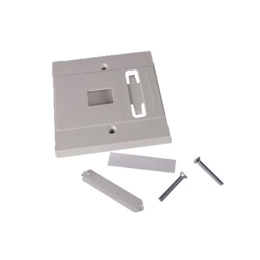 SIEMON Single (1 port) FACEPLATE - Front View