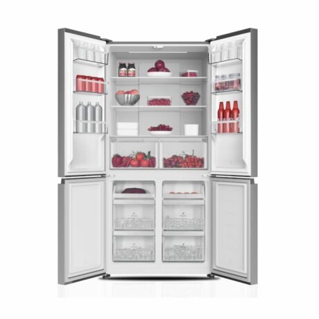 600L 4 DOOR NO FROST REFRIGERATOR - Back View