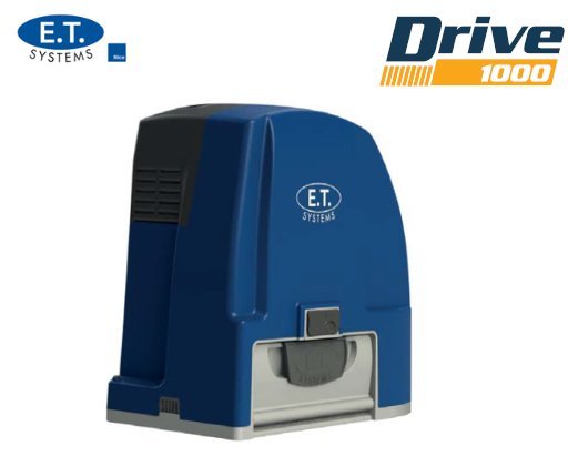 ET DRIVE 1000 SLIDER GATE MOTOR - Back View