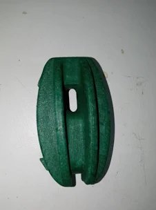 Green Insulator Strainer - Front View