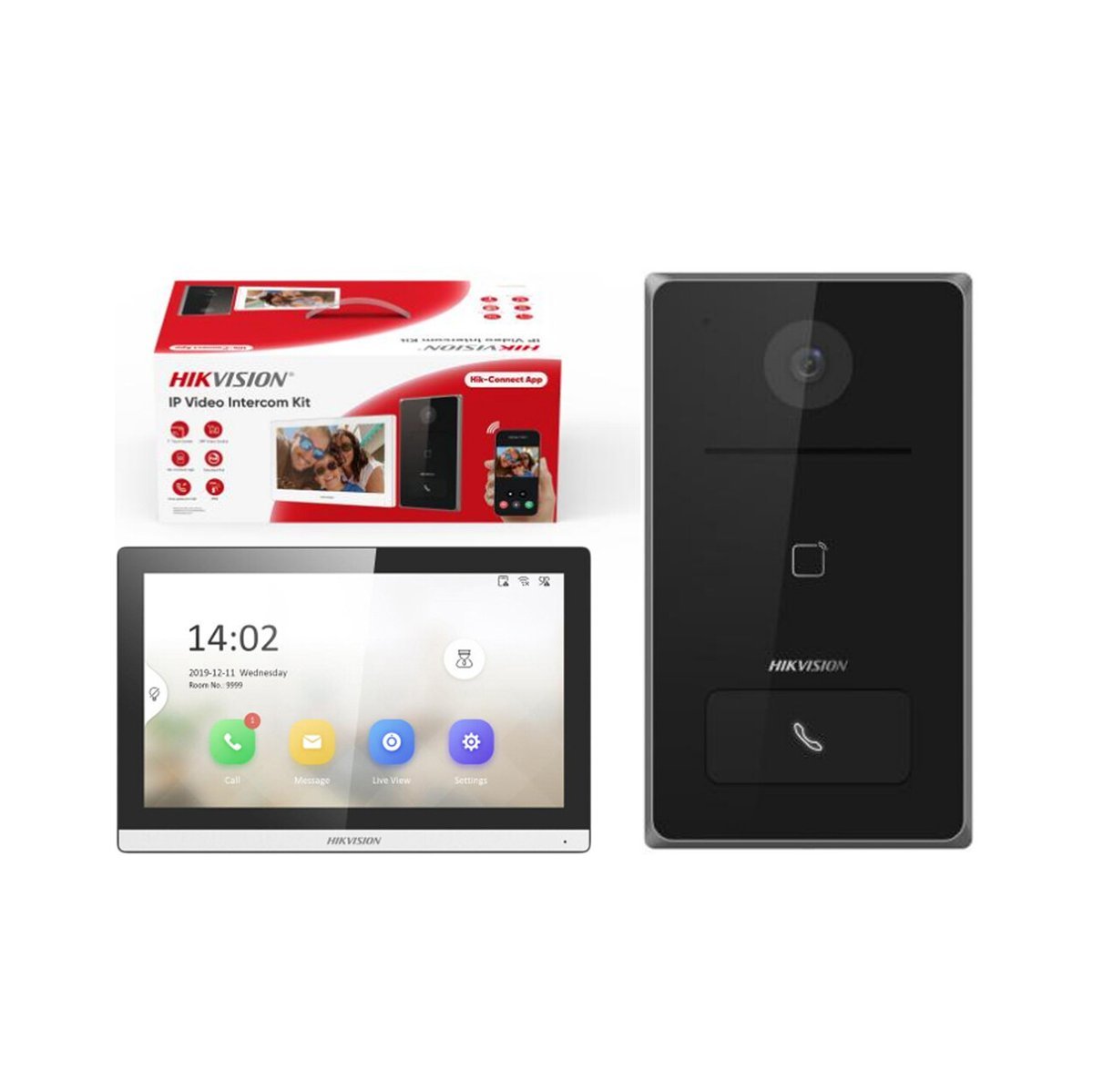 Hikvision DS-KIS608-P IP Video Intercom Kit - Back View