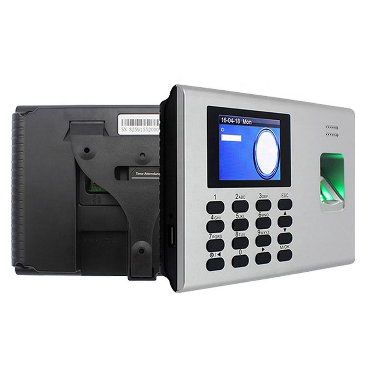 ZKteco Pro K40 Time Attendance Device - Back View